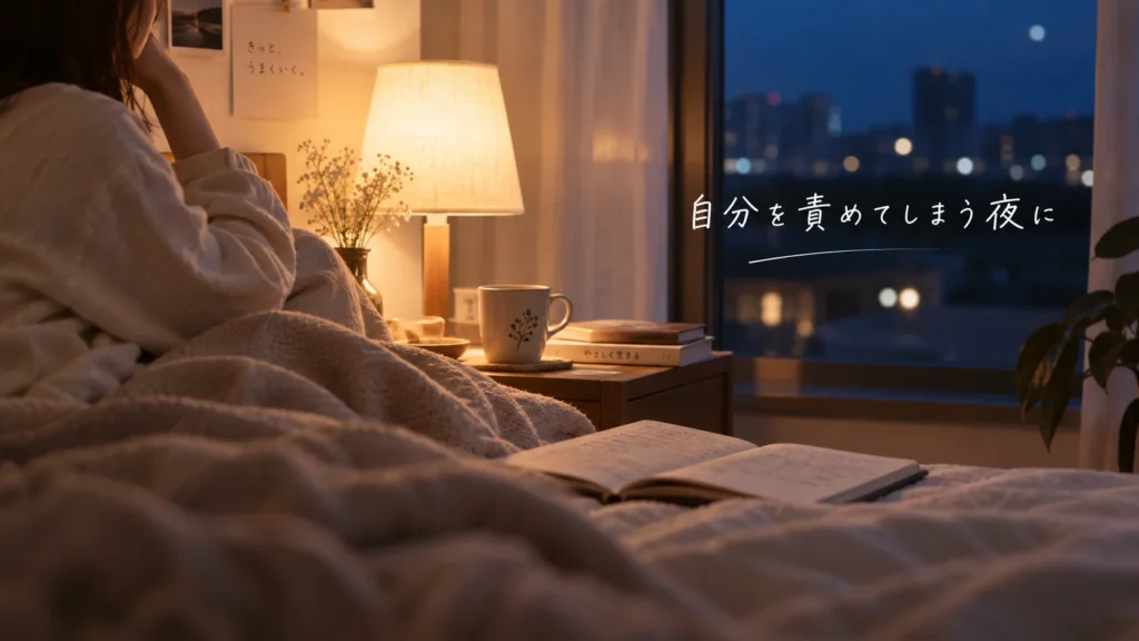自分を責めてしまう夜に。哲学者が教えてくれた、自分の友だちになる方法